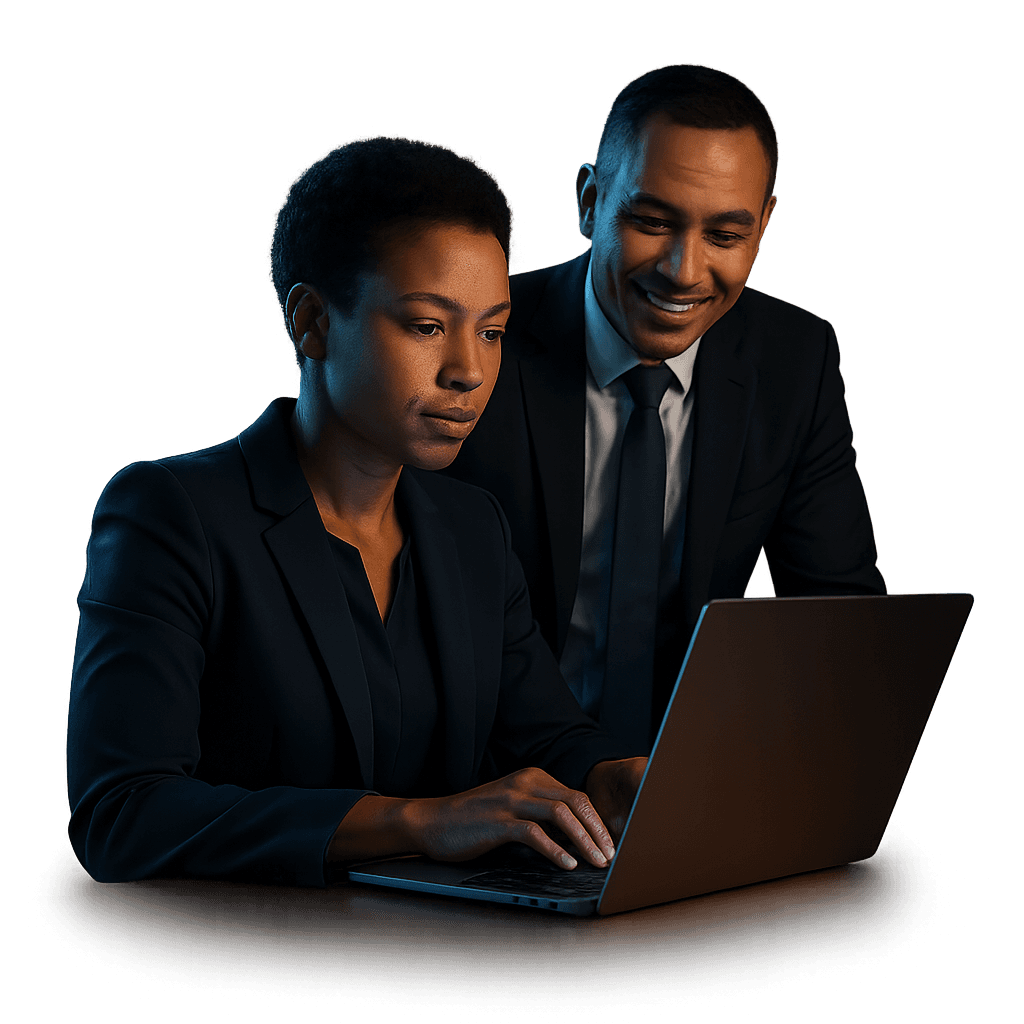 Traditional investors reviewing HYRO vault analytics